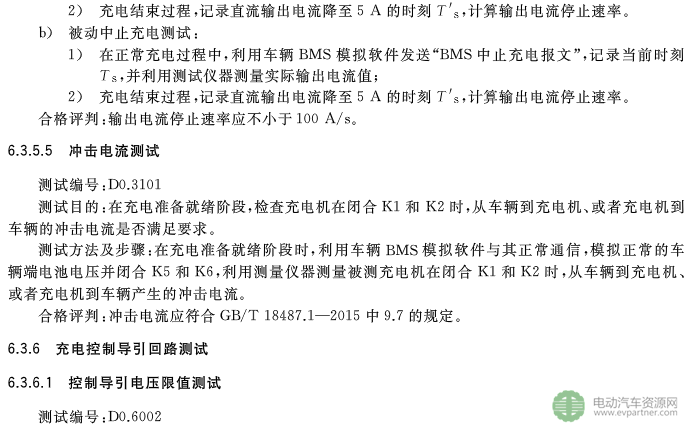 國(guó)標(biāo)委發(fā)布電動(dòng)汽車傳導(dǎo)充電互操作性測(cè)試規(guī)范 第1部分：供電設(shè)備